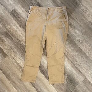 Gap Girlfriend Khaki Chino Pants. Size 12